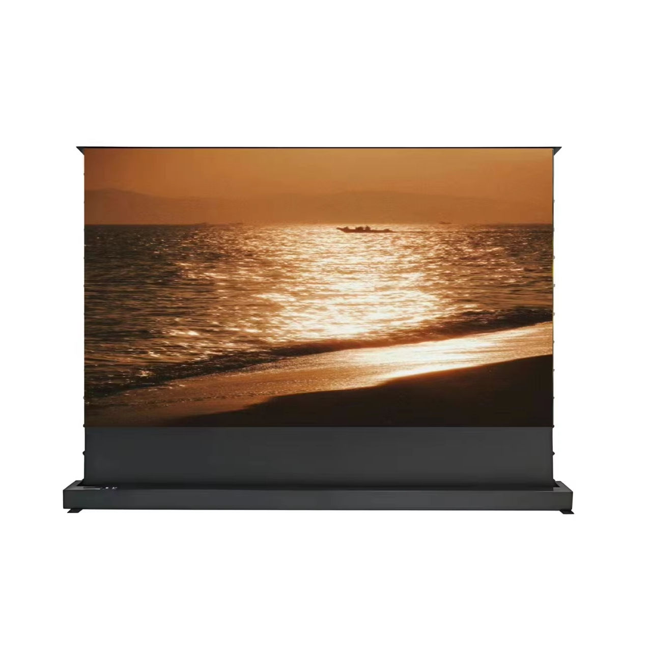 Projector Screen 120 Inch Motorized Ambient - 120 Inch ALR Fresnel Motorized Floor