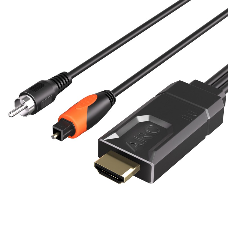 Optical Audio Hdmi Earc Extractor - EARC ARC to RCA Audio Extractor