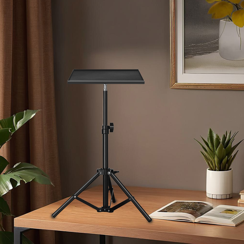 Projector Floor Stand Tripod Adjustable - Projectors Tray 1/4in Thread Tripod Tray
