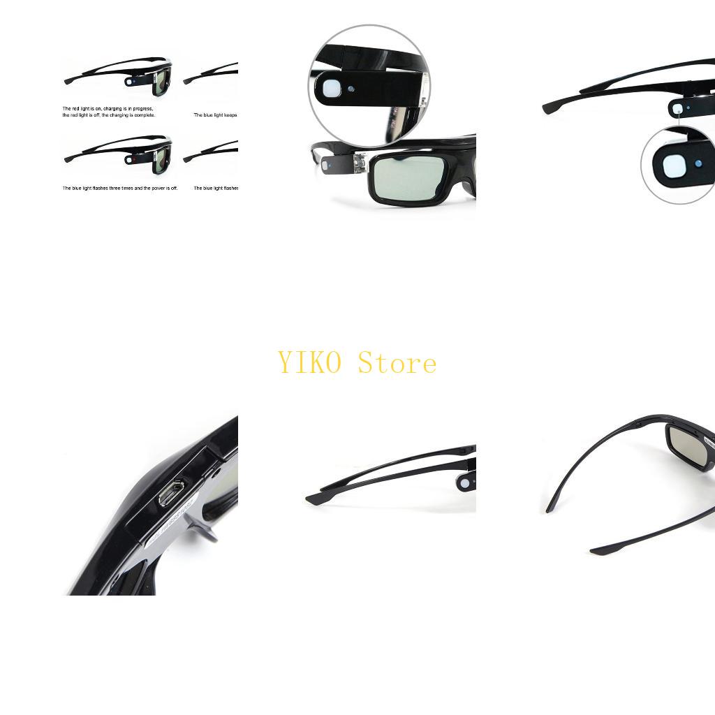 Active 3D Glasses Dlp Link Projector - K32C 3D Kính Active Shutter Kính