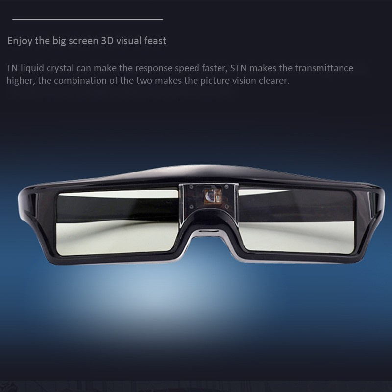 Active 3D Glasses Dlp Link Projector - 3D Phim Mắt Kính Laser Tivi