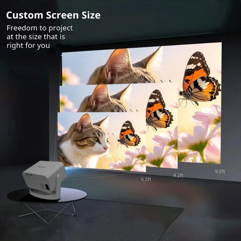 【Best-selling】 KaiAqua 4K 650A - đánh giá và giá Auto Focus Keystone Correction Projector