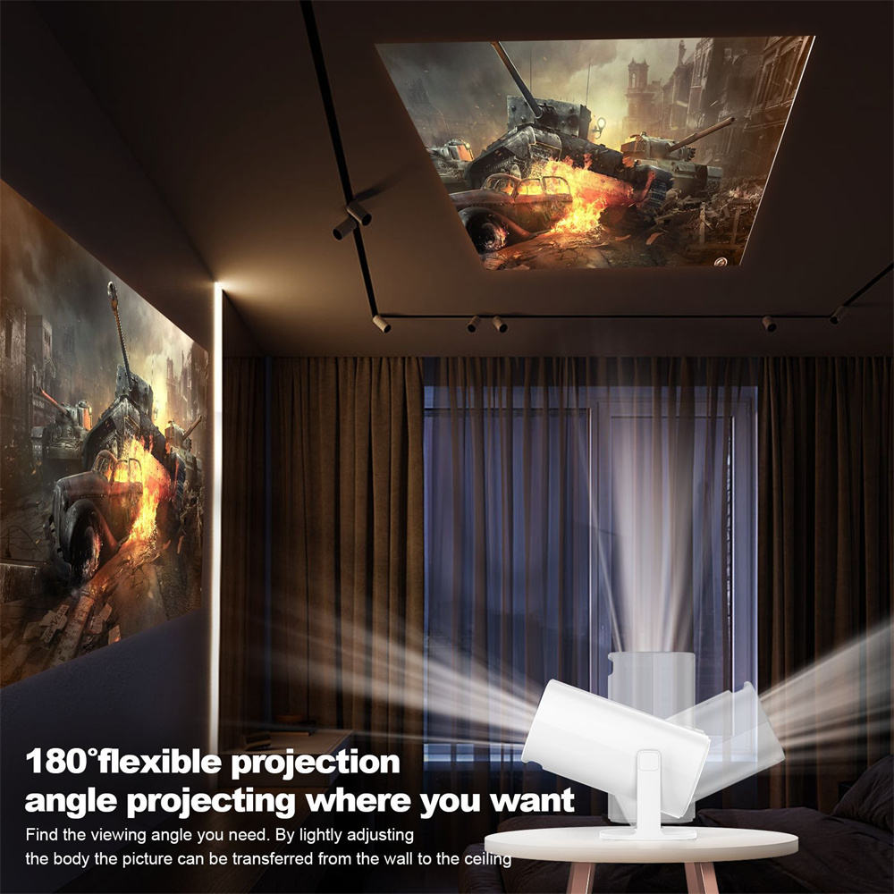 P30 Mini Android 11 Smart Proj - đánh giá và giá 4K Smart Projector Android 11 Wifi 6