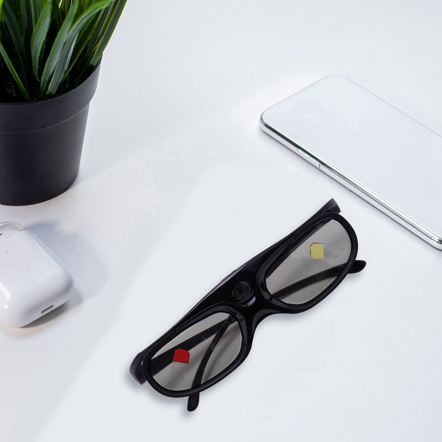 ROO 4 PCS Active Shutter 3D Gl - đánh giá và giá Active 3D Glasses Dlp Link Projector