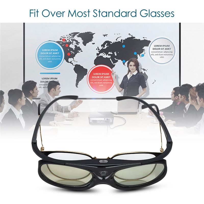 DT51 Active Shutter 3D Glasses - đánh giá và giá Active 3D Glasses Dlp Link Projector