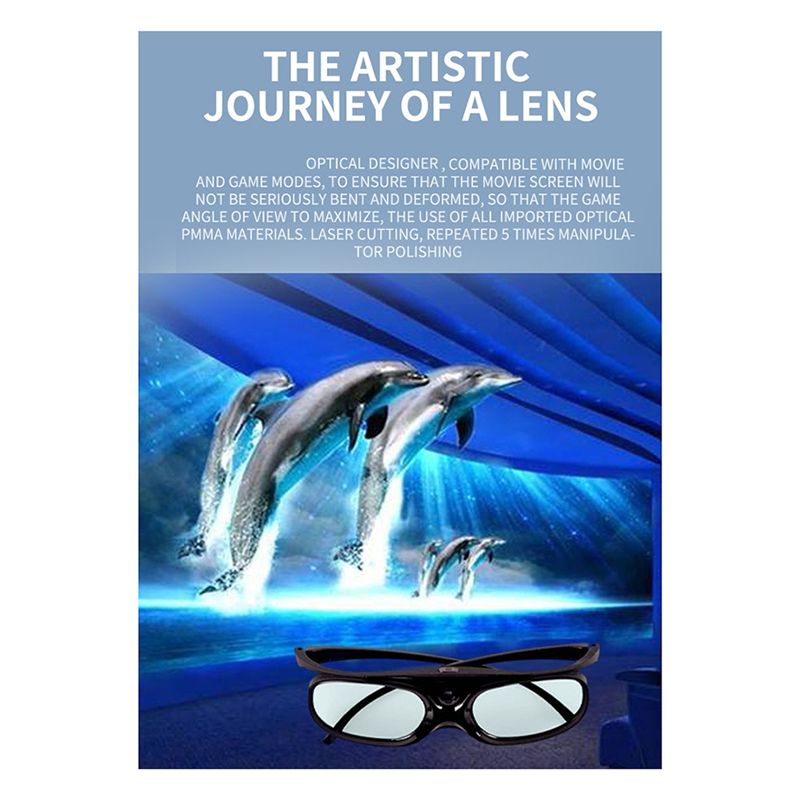 DT51 Active Shutter 3D Glasses - đánh giá và giá Active 3D Glasses Dlp Link Projector