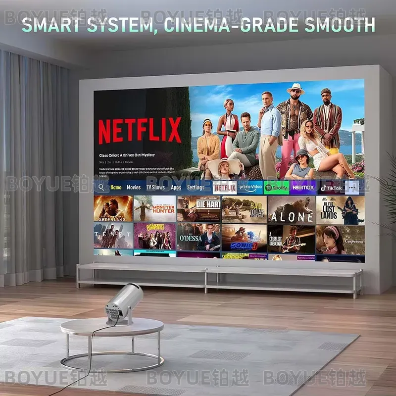 4K Android 11 Portable Project - đánh giá và giá 4K Smart Projector Android 11 Wifi 6