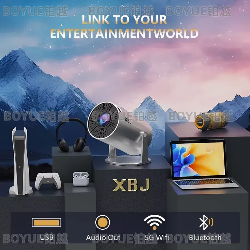 4K Android 11 Portable Project - đánh giá và giá 4K Smart Projector Android 11 Wifi 6