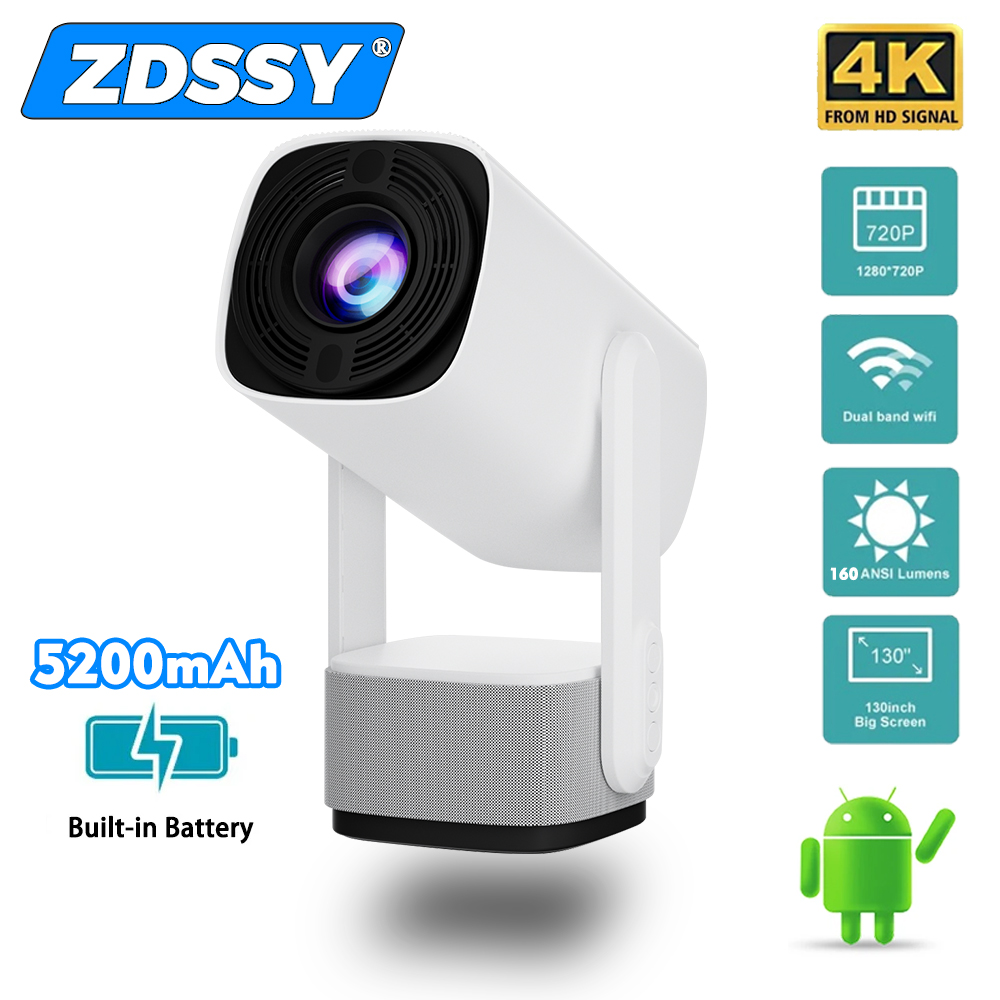 ZDSSY 4K Projector K2 Smart An - đánh giá và giá Auto Focus Keystone Correction Projector