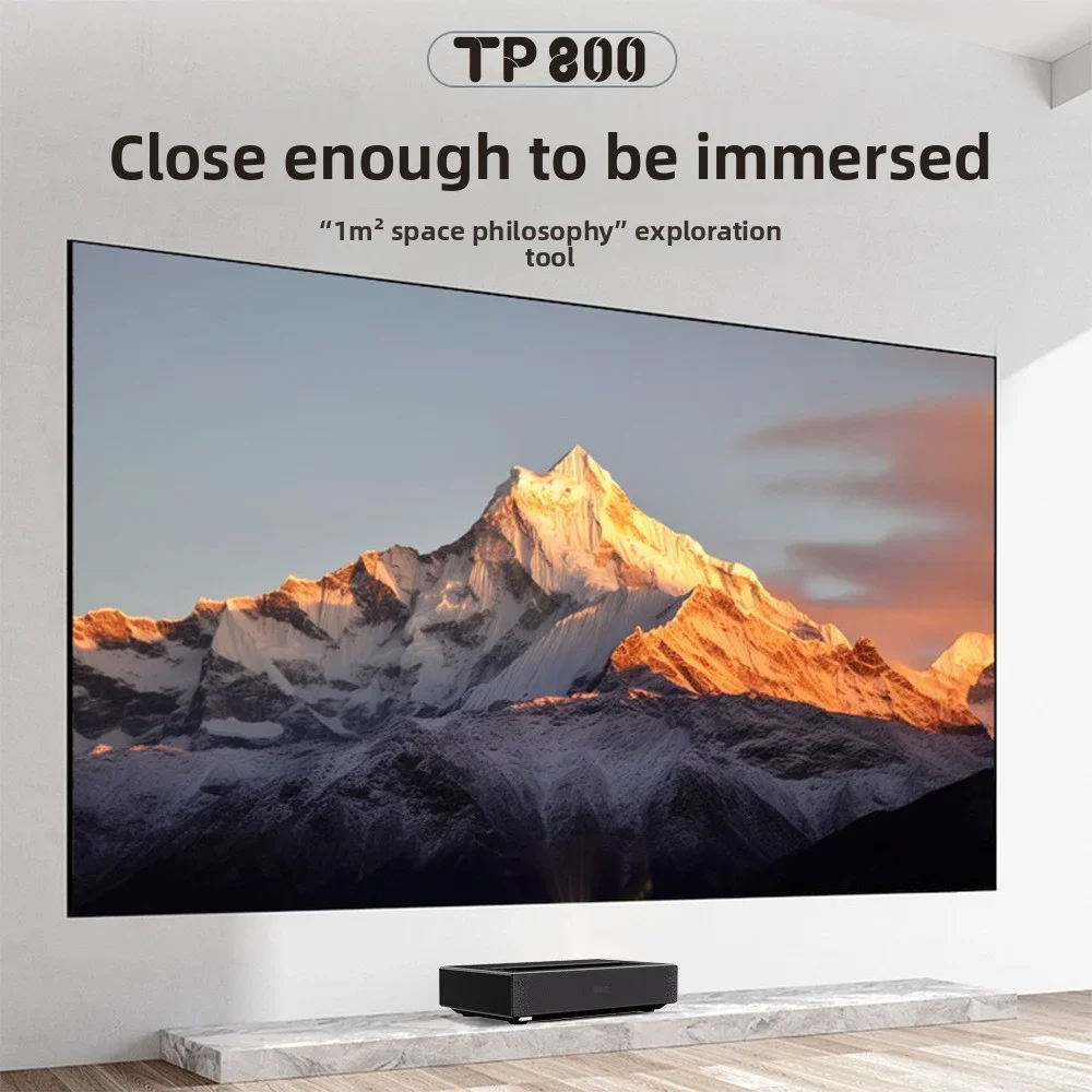 Laser Projector 4k HD 3 Color  - đánh giá và giá Ultra Short Throw Laser Projector 4K