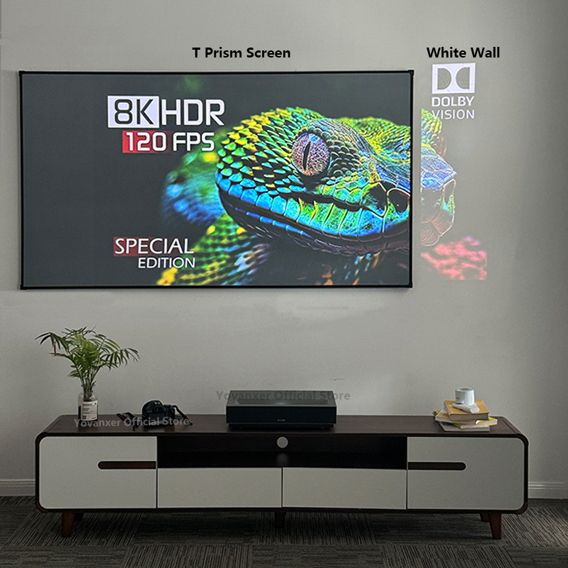 2026 ALR T Prism Projection Sc - đánh giá và giá Alr Ambient Light Rejecting Projector Screen