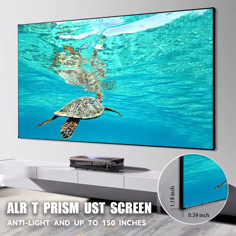 2026 ALR T Prism Projection Sc - đánh giá và giá Alr Ambient Light Rejecting Projector Screen