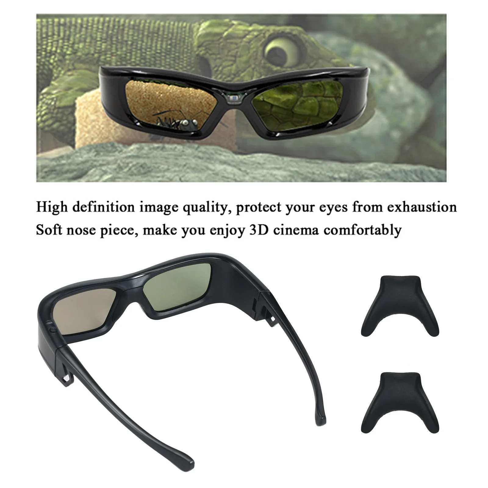 VR Glasses 3D DLP Link Glasses - đánh giá và giá Active 3D Glasses Dlp Link Projector