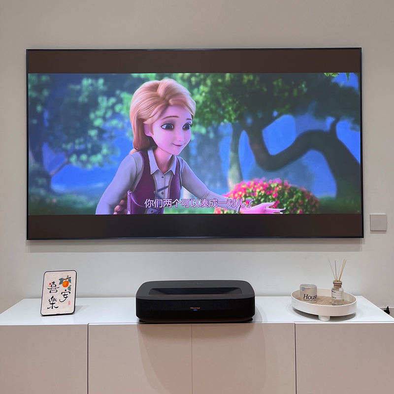 Màn chiếu khung cố định 130 in - đánh giá và giá Alr Ambient Light Rejecting Projector Screen