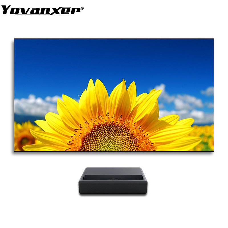 80 Inch New Fresnel 5.0 Pro AL - đánh giá và giá Ultra Short Throw Laser Projector 4K
