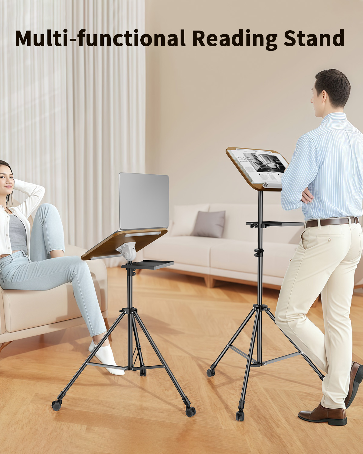 Oatsbasf Portable Laptop Tripo - đánh giá và giá Projector Floor Stand Tripod Adjustable