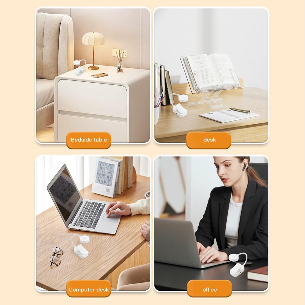 Mini LED Book Light Clip On Re - đánh giá và giá Mini Portable Projector Rechargeable Battery