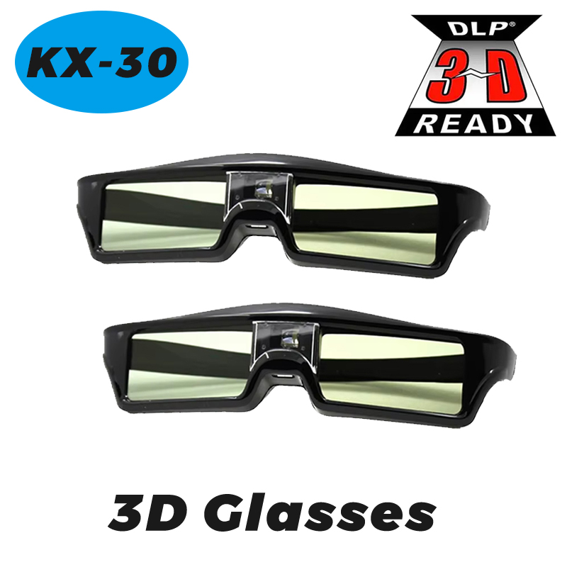 1/2 PCS KX-30 3D Glasses DLP-L - đánh giá và giá Active 3D Glasses Dlp Link Projector