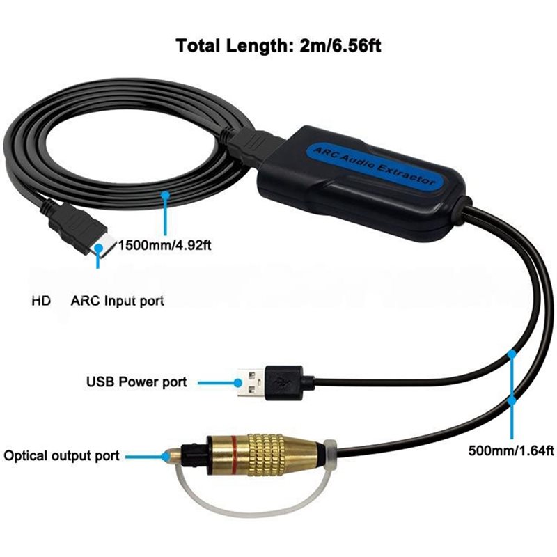 FEDI--Compatible ARC EARC Audi - đánh giá và giá Optical Audio Hdmi Earc Extractor