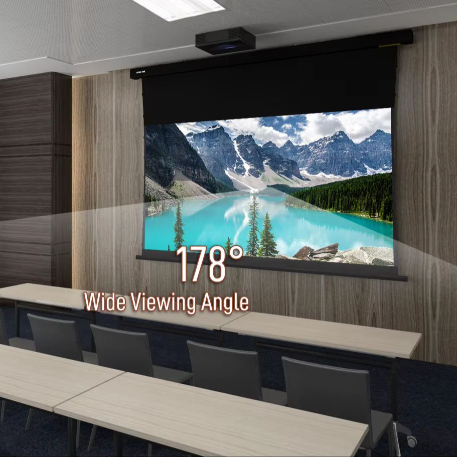 120 inch Motorized Ceiling Ele - đánh giá và giá Projector Screen 120 Inch Motorized Ambient