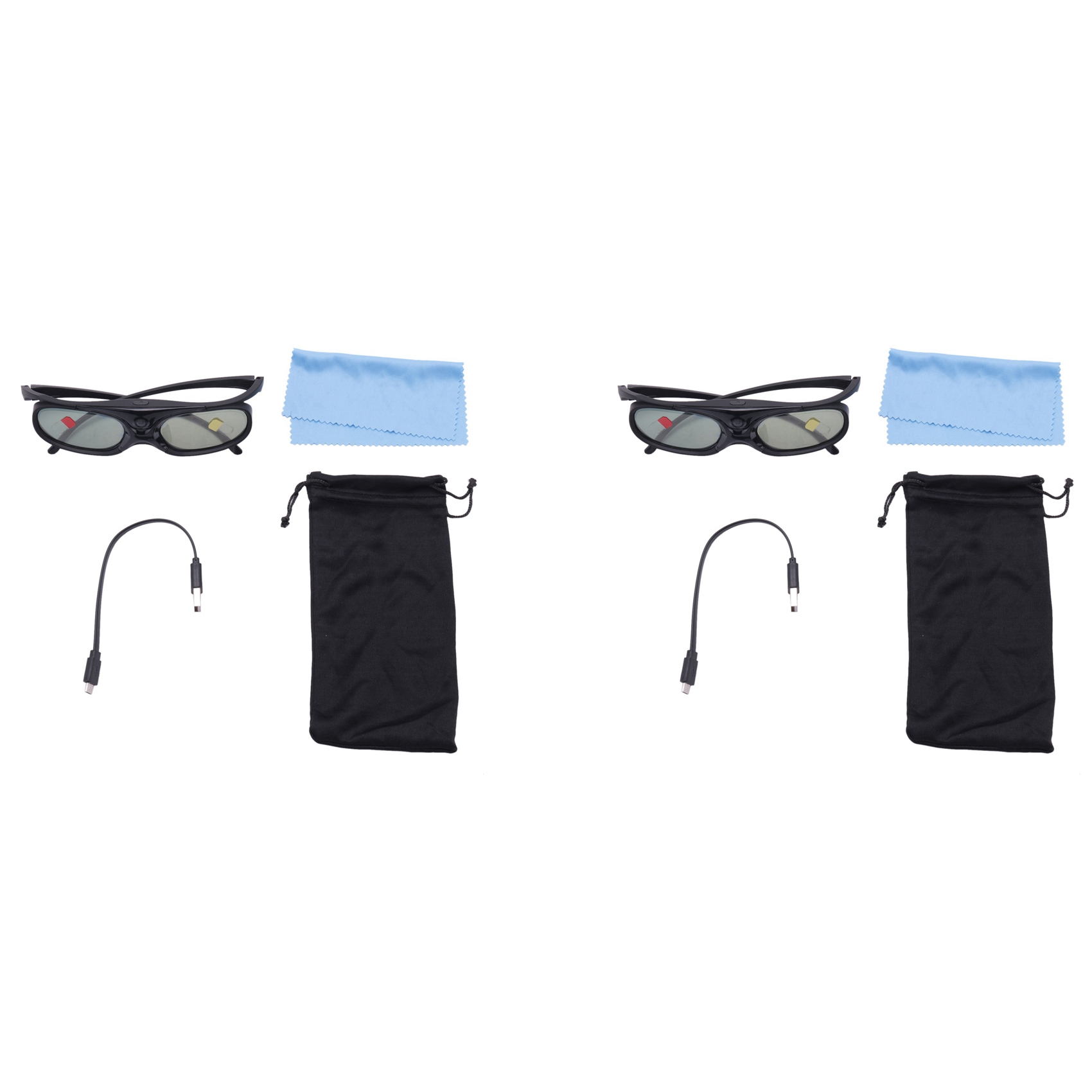 8 PCS Active Shutter 3D Glasse - đánh giá và giá Active 3D Glasses Dlp Link Projector