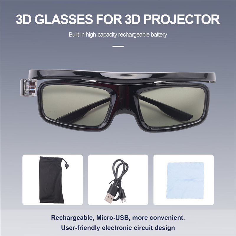 Well Made-GL1800 3D Glasses Fo - đánh giá và giá Active 3D Glasses Dlp Link Projector