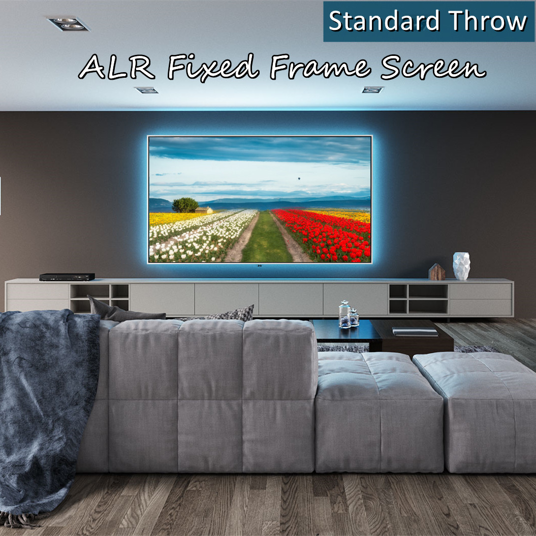High Contrast 4K 3D ALR Ambien - đánh giá và giá Alr Ambient Light Rejecting Projector Screen