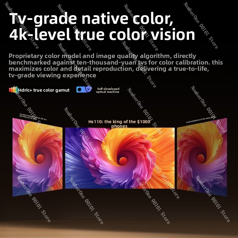 Portable Smart HD Projector 10 - đánh giá và giá Auto Focus Keystone Correction Projector