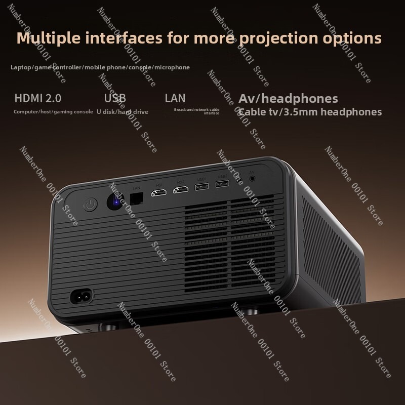 Portable Smart HD Projector 10 - đánh giá và giá Auto Focus Keystone Correction Projector