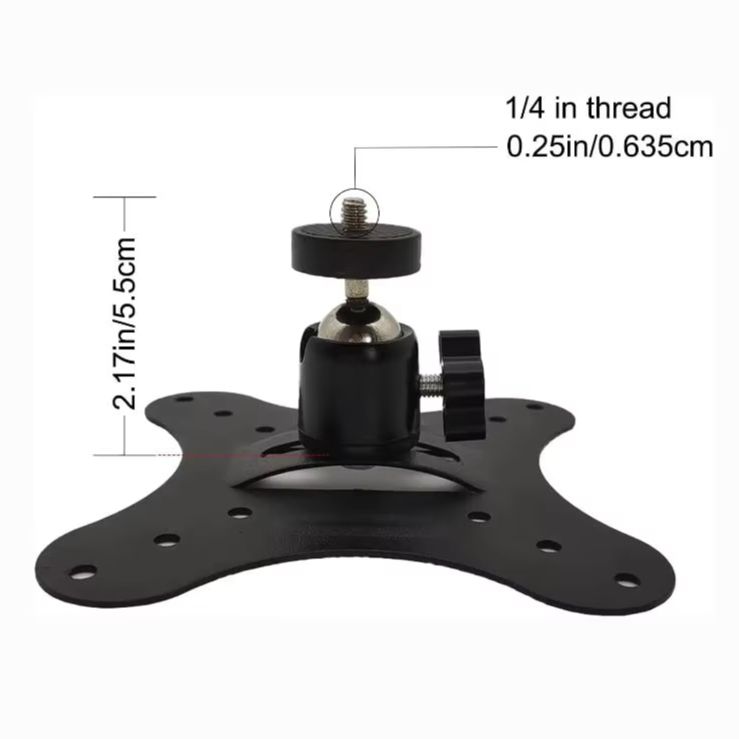 with360-Degree Ball Vertically - đánh giá và giá Projector Ceiling Mount Bracket Universal