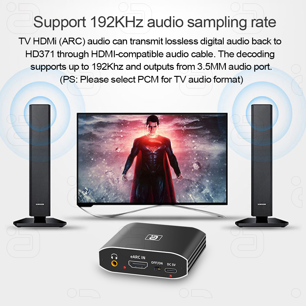 EARC/ARC Audio Extractor 192Kh - đánh giá và giá Optical Audio Hdmi Earc Extractor