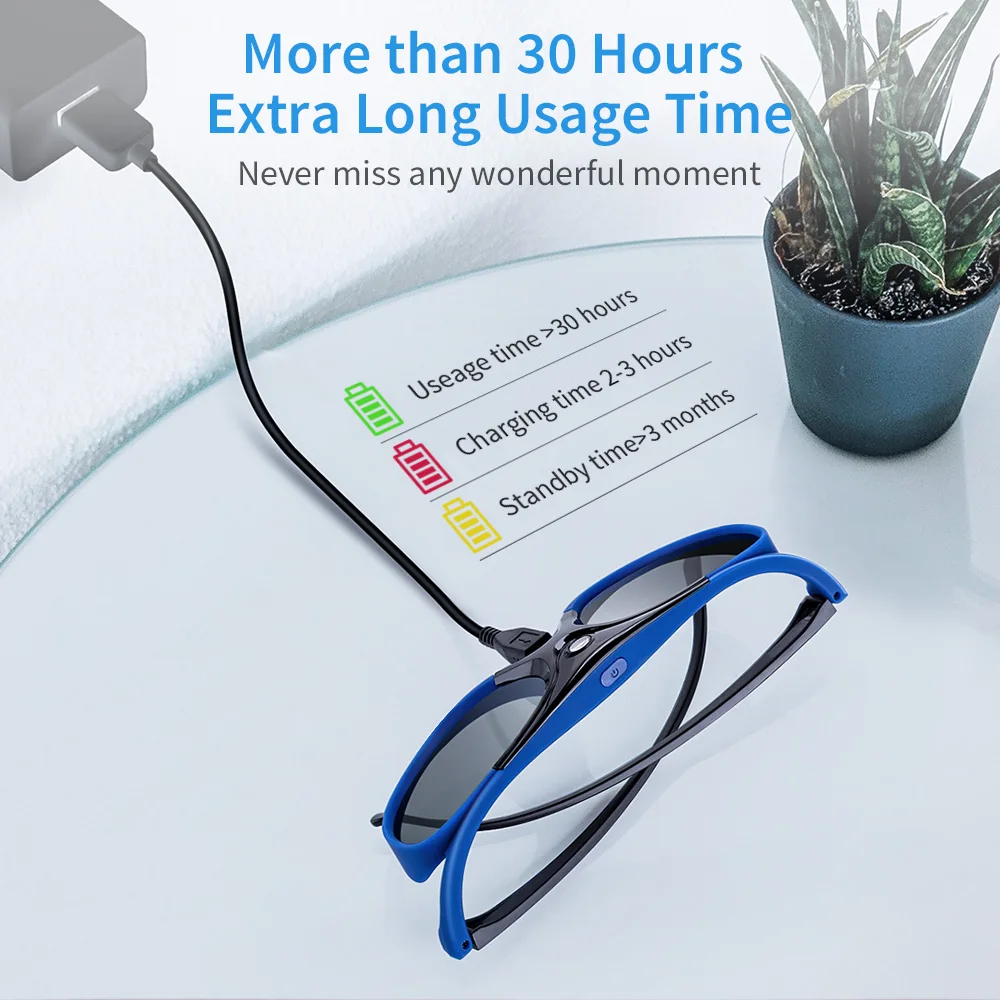 Kính 3D Active Shutter DLP-Lin - đánh giá và giá Active 3D Glasses Dlp Link Projector