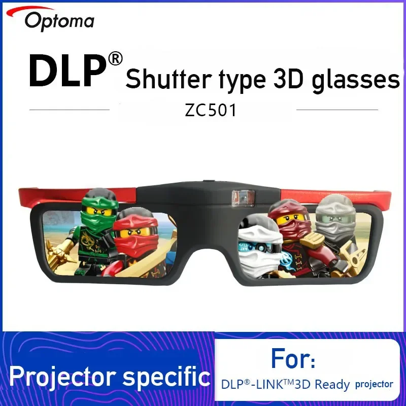 Custom Optoma ZC501 Active 3D  - đánh giá và giá Active 3D Glasses Dlp Link Projector