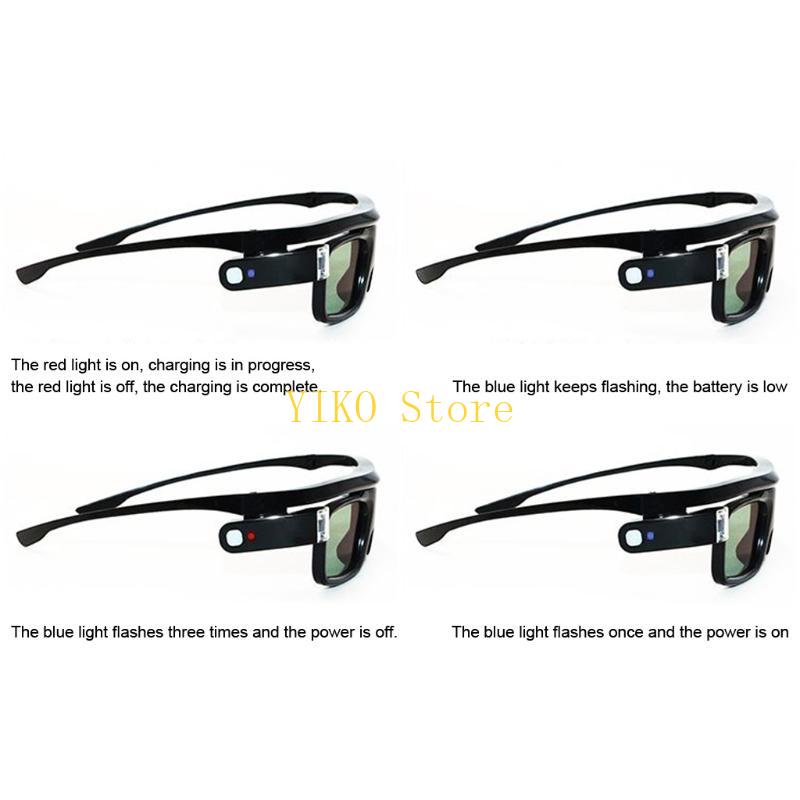 K32C 3D Kính Active Shutter Kí - đánh giá và giá Active 3D Glasses Dlp Link Projector
