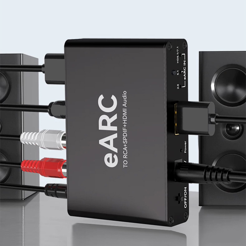 192KHz HDMI EARC ARC To RCA Au - đánh giá và giá Optical Audio Hdmi Earc Extractor