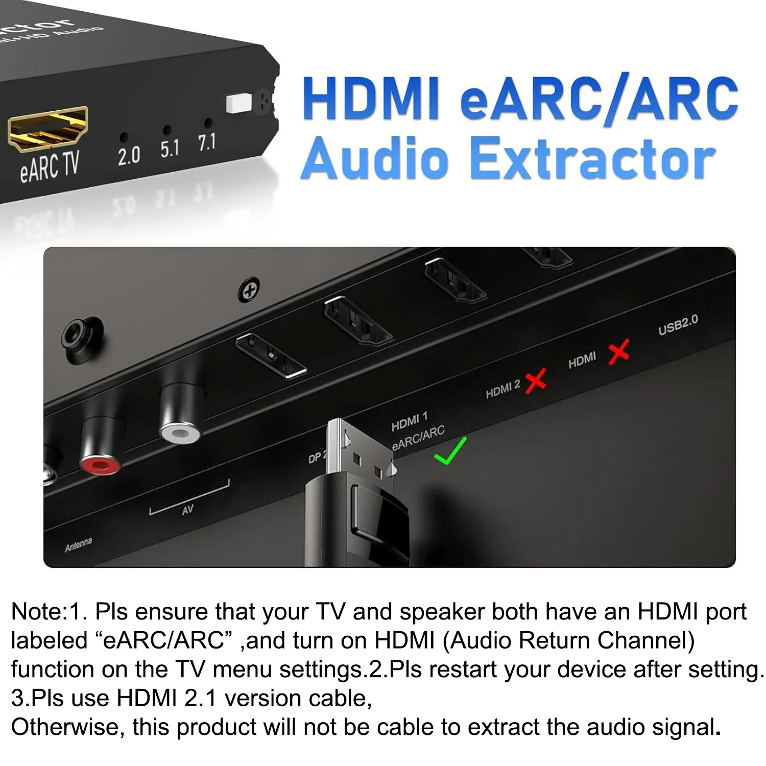 192Khz EARC ARC Audio Extracto - đánh giá và giá Optical Audio Hdmi Earc Extractor