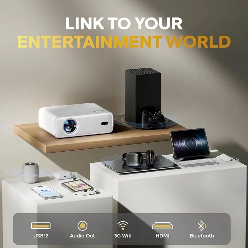 Smart Portable Mini Projector｜ - đánh giá và giá Auto Focus Keystone Correction Projector
