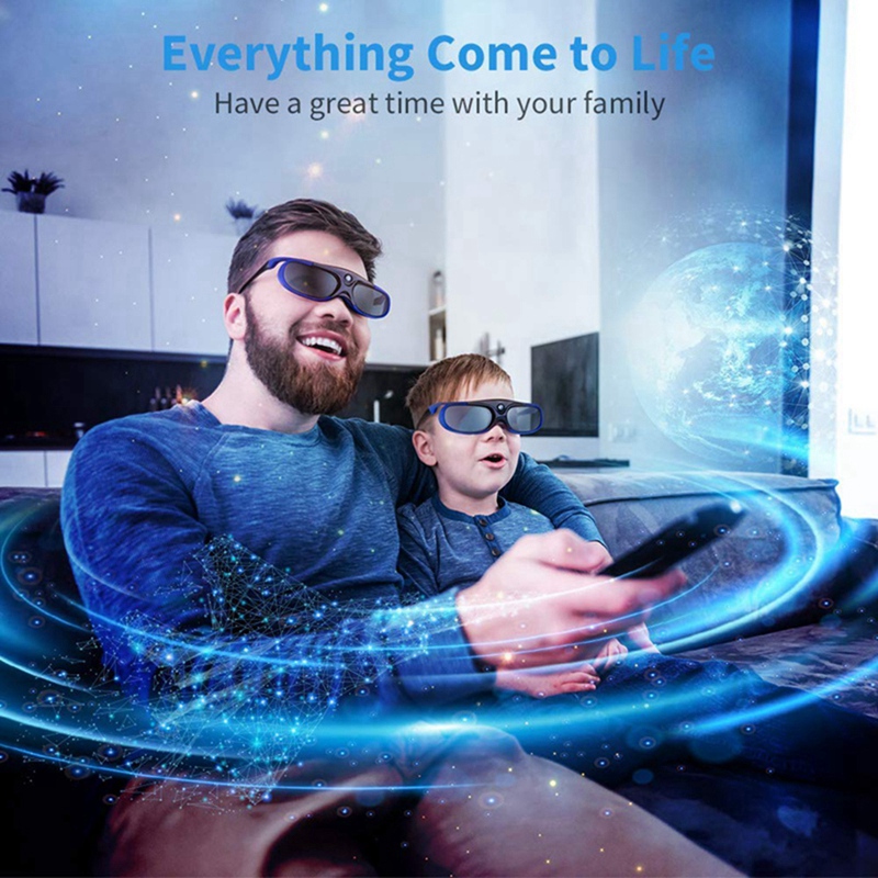2Pcs Active Shutter Eyewear DL - đánh giá và giá Active 3D Glasses Dlp Link Projector