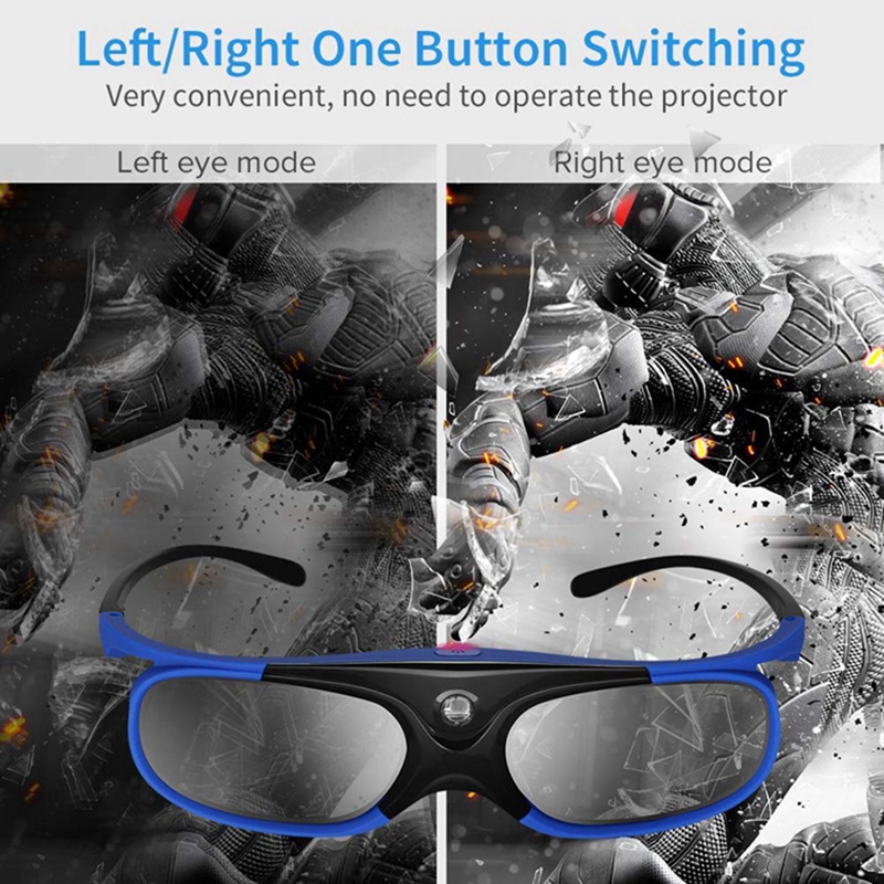 2Pcs Active Shutter Eyewear DL - đánh giá và giá Active 3D Glasses Dlp Link Projector