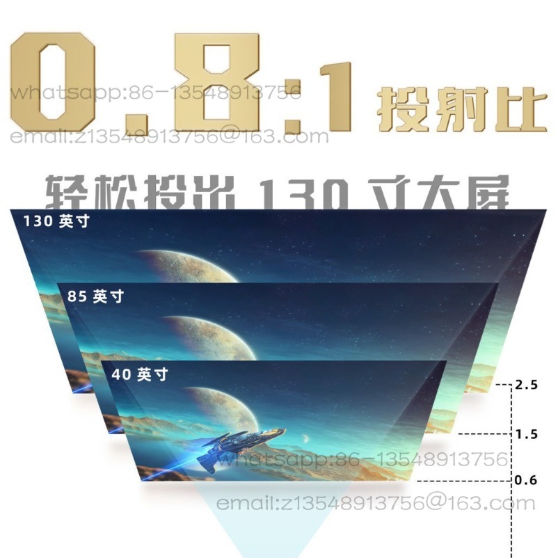 HY260PRO Mini Smart Projector  - đánh giá và giá 4K Smart Projector Android 11 Wifi 6