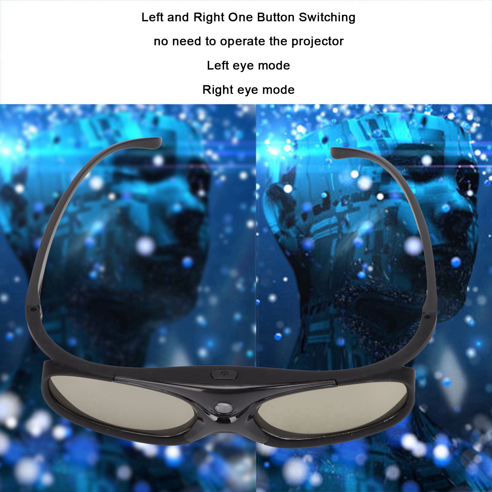 144Hz 3D Active Shutter Glasse - đánh giá và giá Active 3D Glasses Dlp Link Projector