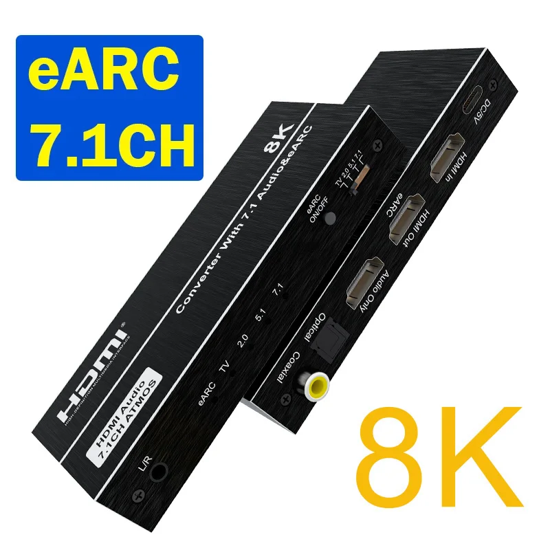 8K HDMI EARC Return Audio Extr - đánh giá và giá Optical Audio Hdmi Earc Extractor