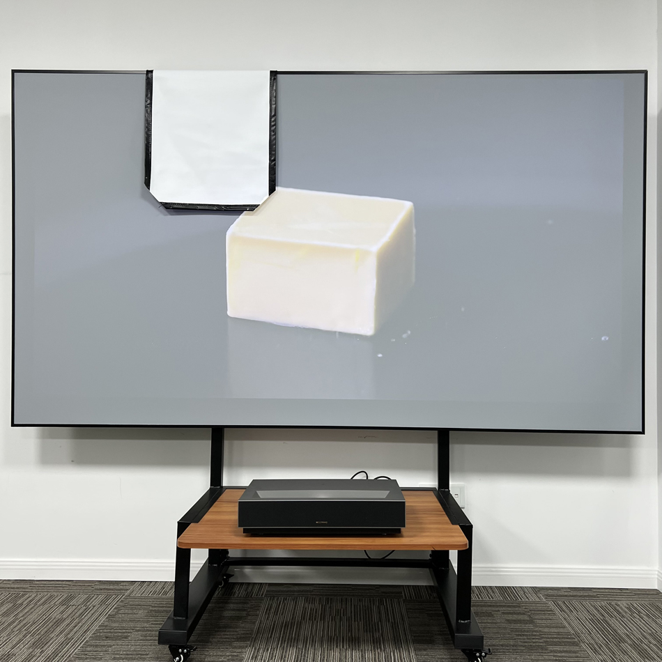 Đầy Đủ Kích Cỡ 60 ~ 150 Inch M - đánh giá và giá Ultra Short Throw Laser Projector 4K