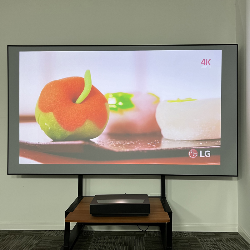 Đầy Đủ Kích Cỡ 60 ~ 150 Inch M - đánh giá và giá Ultra Short Throw Laser Projector 4K